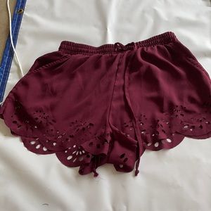Brandy flowy shorts